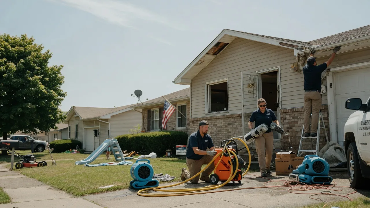Water Damage Restoration in Servia, IN near me